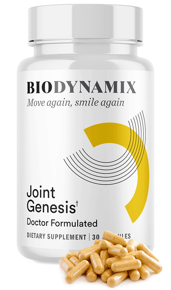 Joint Genesis Single Bottle – Premium Joint Support Supplement for Mobility, Flexibility, and Stiffness Relief