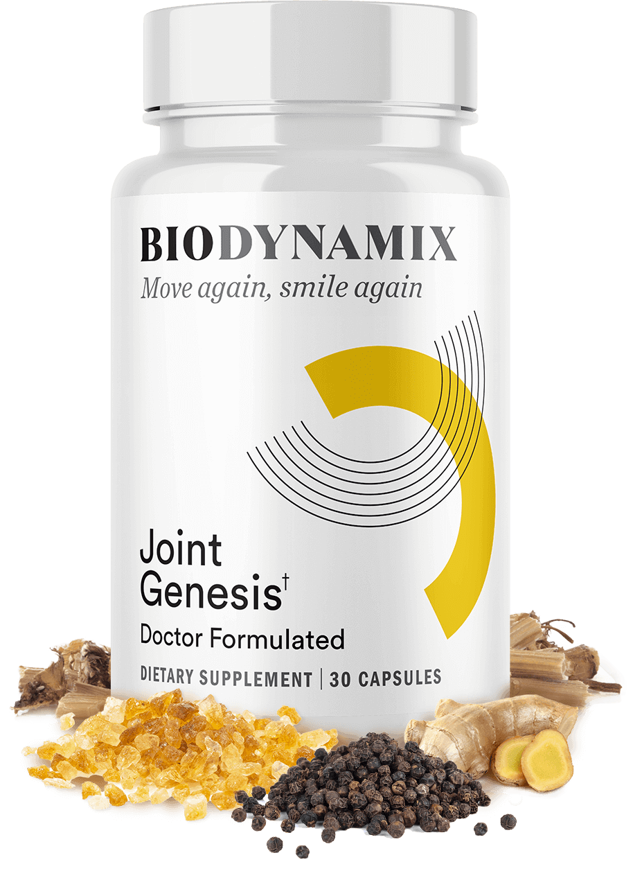 Joint Genesis One Bottle – Advanced Joint Support Supplement for Mobility, Flexibility, and Stiffness Relief